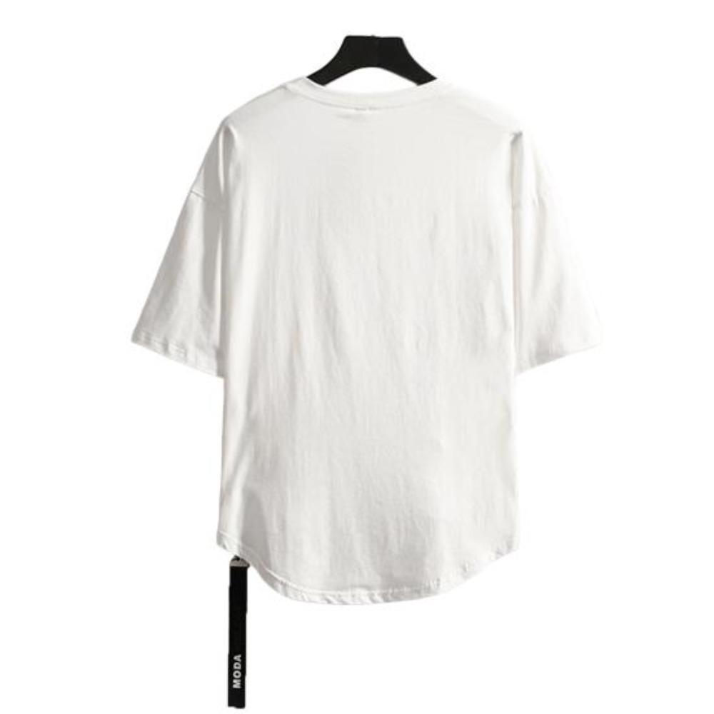 Men Summer T-shirt Pullover Daily Wear Hip Hop Plus Size Men Summer Top Male Clothes