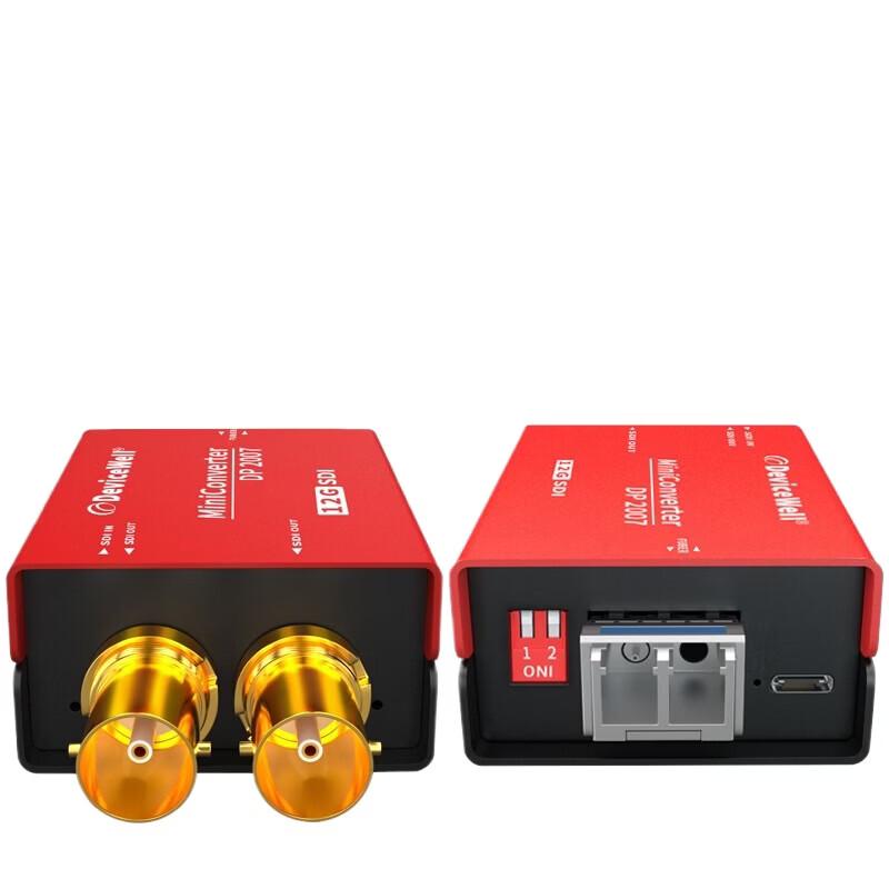 

DeviceWell PD2007 4K 60fps 12G SDI Uncompressed Optical Transceiver