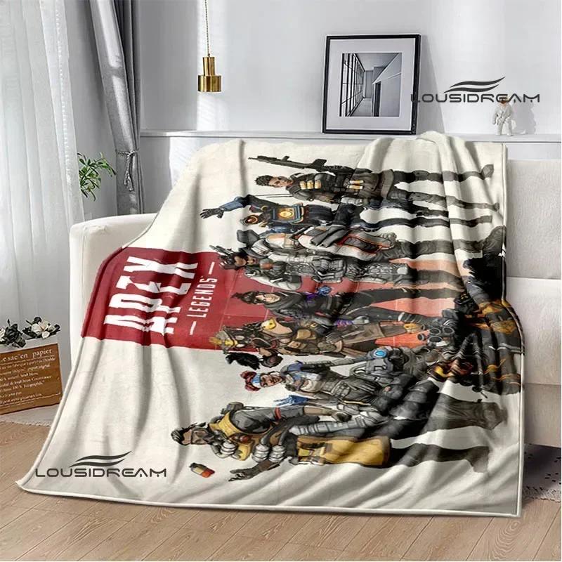 Coperte Stampate 3D Apex Legends Coperte Calde alla Moda Coperta Morbida e Confortevole Coperta per Casa Viaggio Regalo di Compleanno