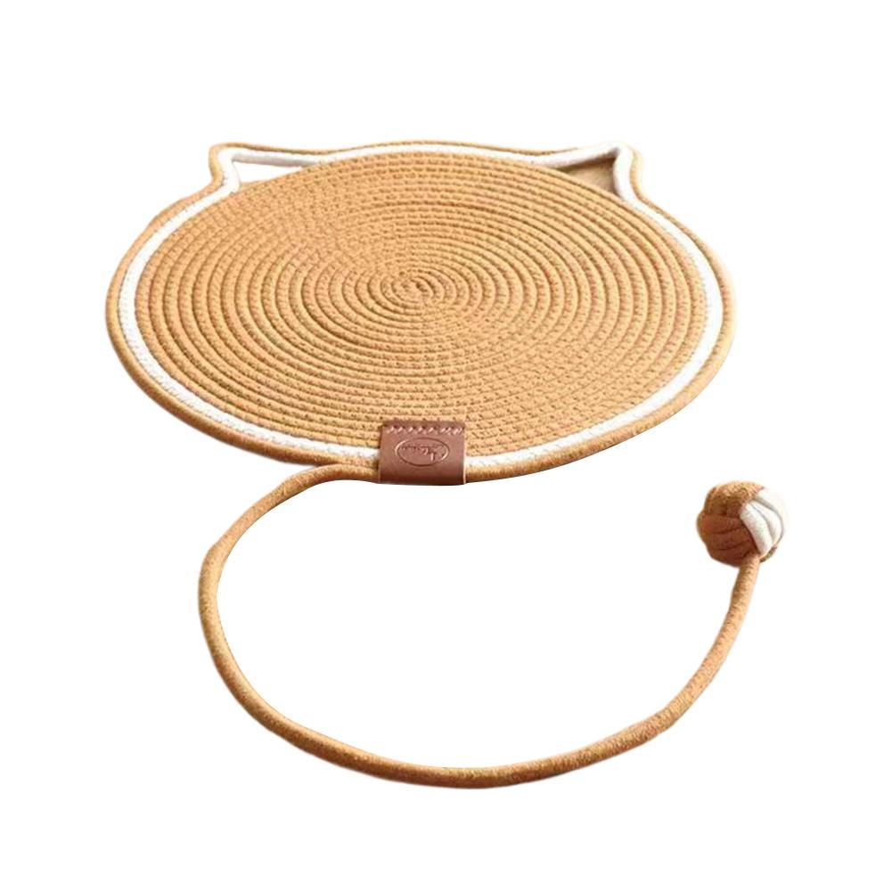 Cotton Rope Cat Scratch Pad Reusable Woven Furniture Base Pet Accessories Mat Claw Tool Protect N1S8