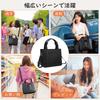 Tote Shoulder Mini Tote Large Crossbody Shoulder Work Lunch Lunch Black [ENLAN] Bag, Small, 2-way, Bag, Women's, Men's, Bag, Capacity, Divider, Bag,