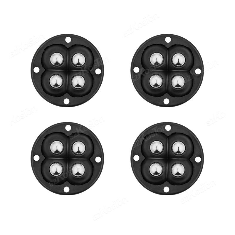1pcs/Set Self-Adhesive Rollers For Furniture Universal Pulley Rotating Wheels Swivel Caster Wheel Roller for Box Skate Cabinet