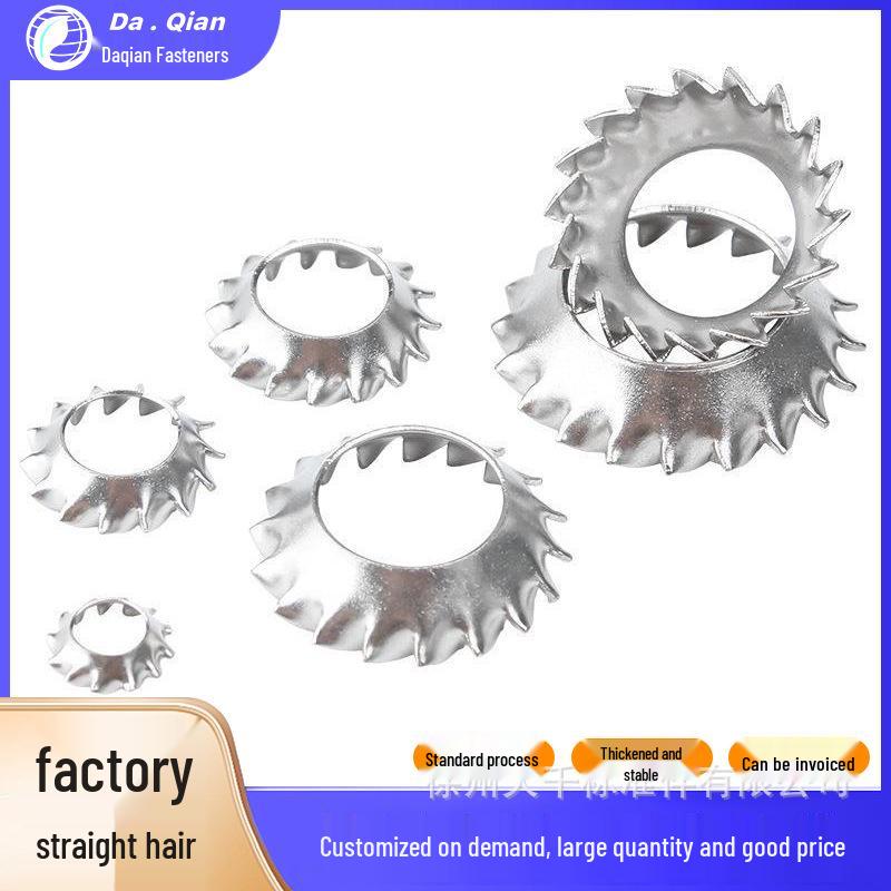 304 Stainless Steel Anti-Loosening Serrated Conical Lock Washer M3-M12 304 M10
