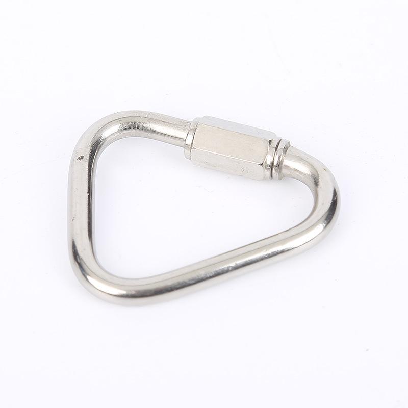 304 Stainless Steel Triangle Quick Link Climbing Buckle