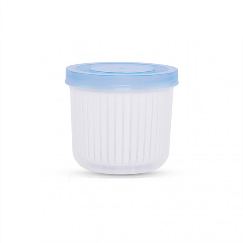 Kühlschrank Aufbewahrungsbox 4/6/1 Fach Lebensmittel Gemüse Obst Aufbewahrungsbox Kühlschrank Organizer Abtropfkorb Fleisch Zwiebel Transparent Frischhaltebox