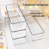 Transparent Large Capacity Drawer Storage Box for Kitchen & Desktop Organization