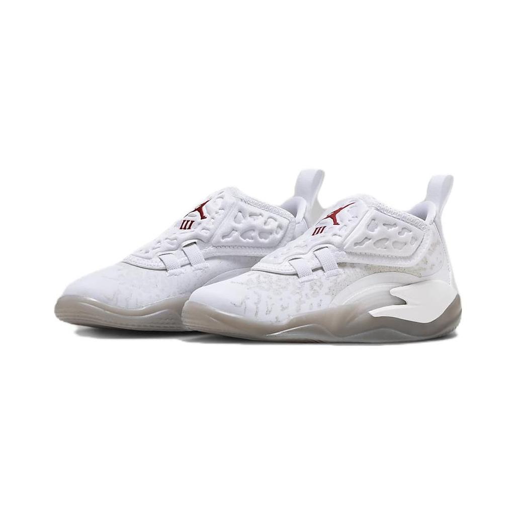 Jordan Zion 3 Fresh Paint (PS) Kids Sneakers White Cement-Grey Pure-Platinum DV3870-106