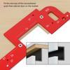 Arcs Grooves Making Tool Multipurpose Arcs Grooves Cutter Woodworking Slotting Template Suitable for Wardrobe Door Panel