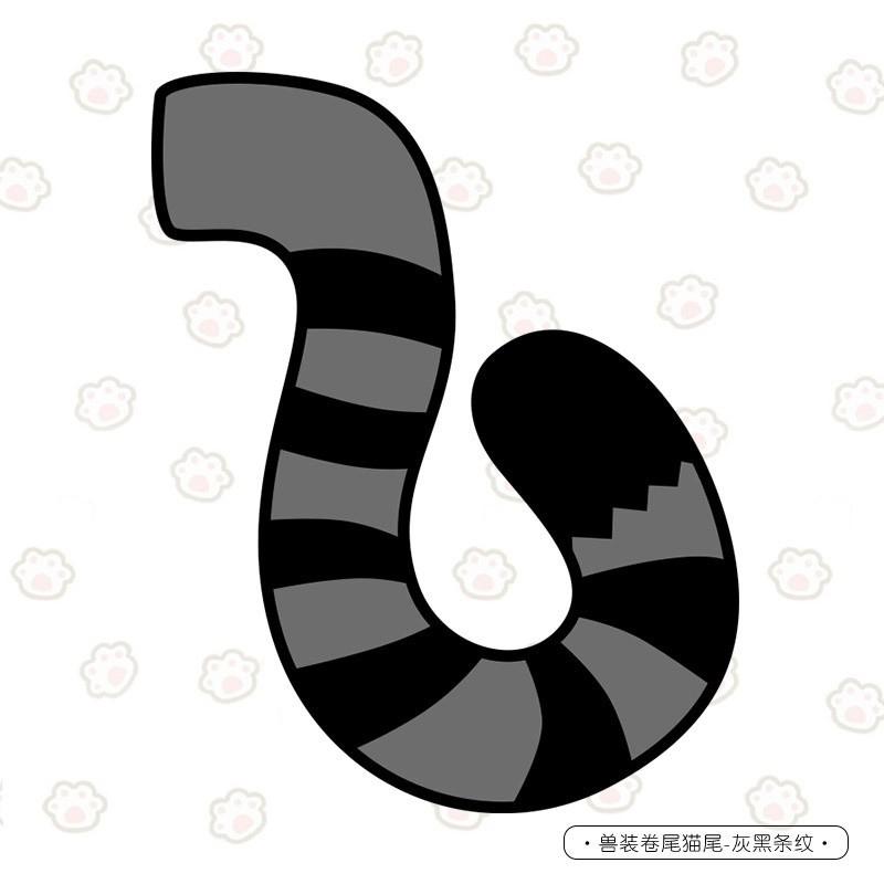 Fursuit Tail Prop Cosplay Costume - Cat Dog Wolf Fox Handmade Plush Accessory Anime Convention Performance