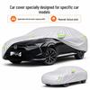 Lieguang eNS2 Car Cover: Sun Protection & Waterproof Heat Insulation, All-Season Oxford Cloth