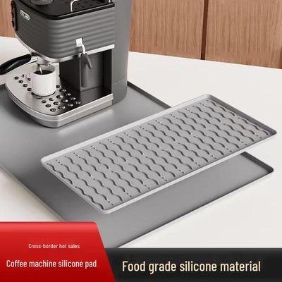 Non-Slip Silicone Coffee Machine Draining Mat – Easy To Clean and Store