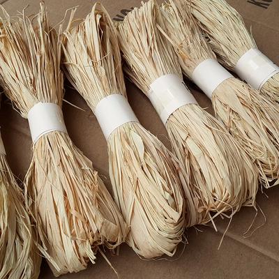 1 Pieza/juego Rafia Caña Natural Cinta de Manualidades para Atar Hilo de Papel 30g