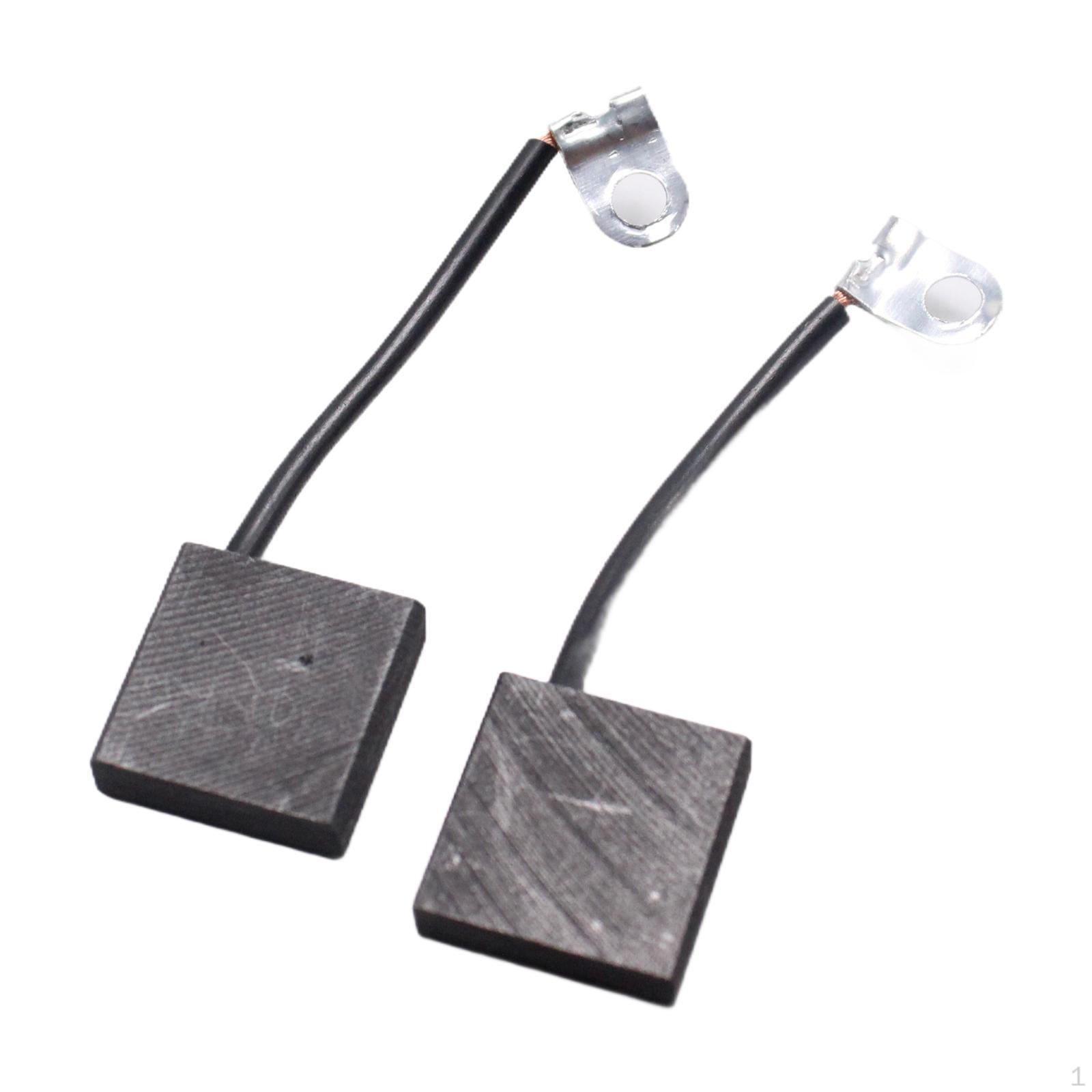 

2x Угольные щетки Щетки электродвигателя Многоцелевые Портативные Аксессуары для электроинструментов