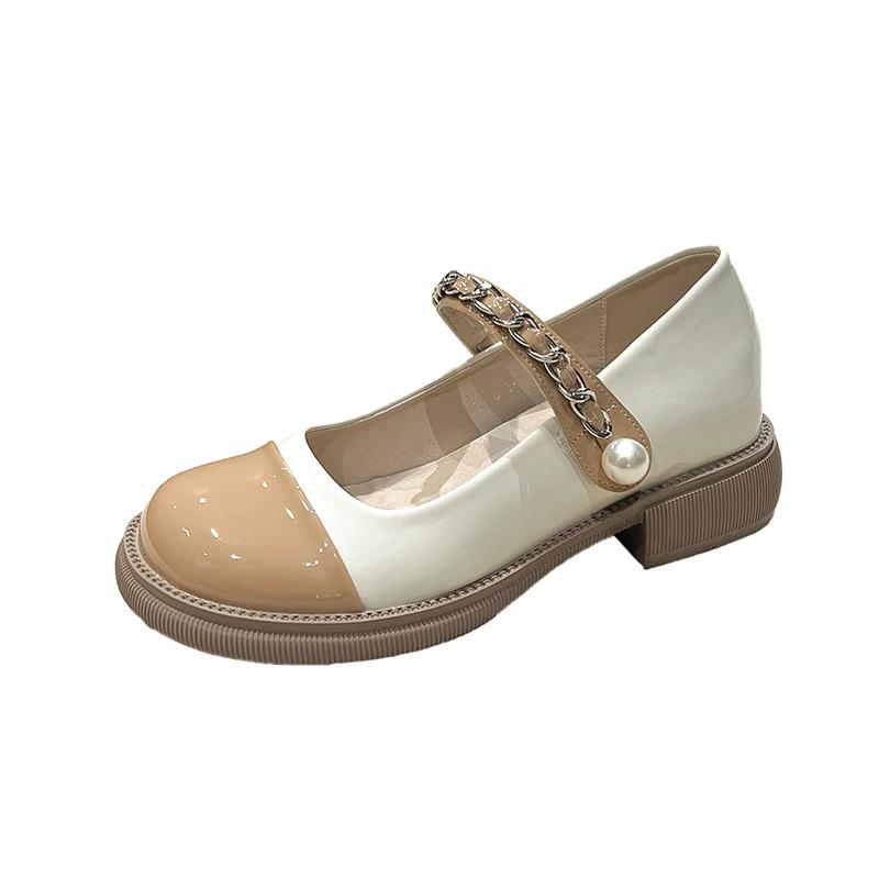 

Женские туфли на плоской подошве из маленькой кожи 40 абрикосовый