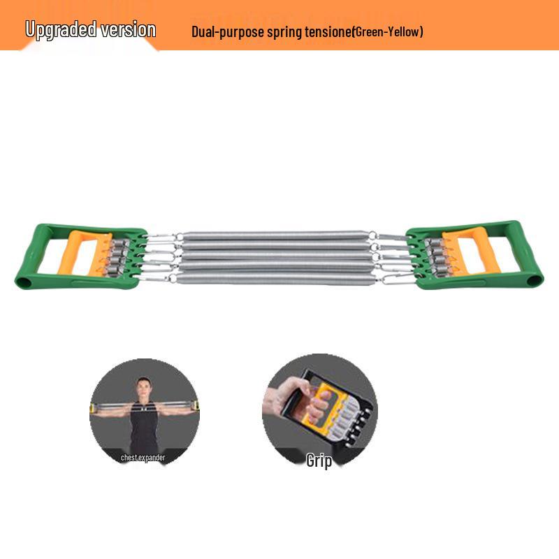 3-in-1 Spring Puller: Chest Expander & Multi-Function Fitness Pedal Trainer