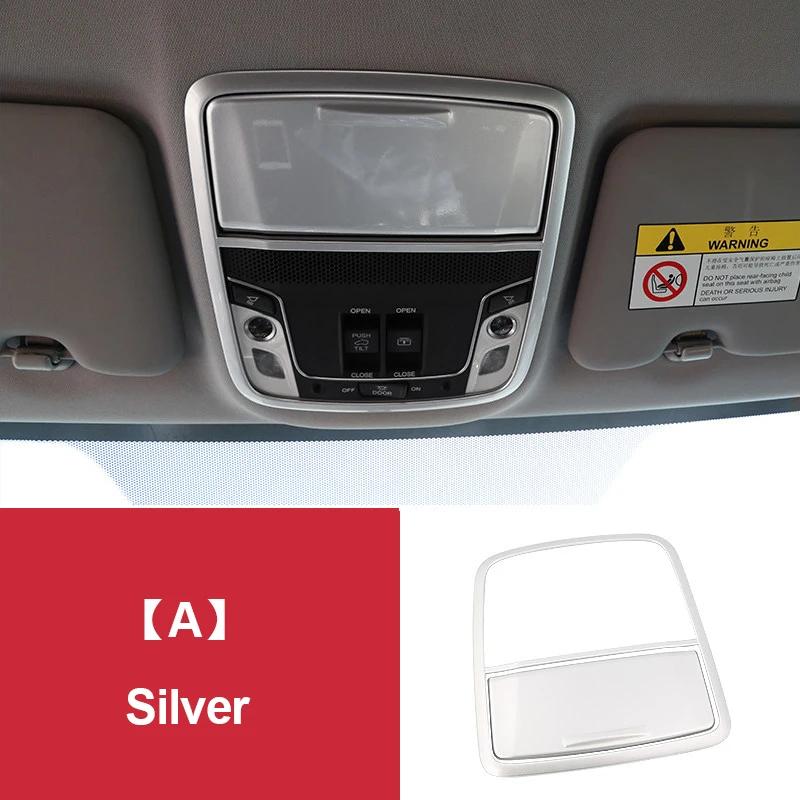 For Honda crv CR-V 2017-   front rear reading light box car lights decorative cover ABS interior decoration modified