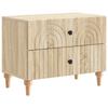 Nightstand Sonoma Oak 62 X 34.5 X 48 Cm Particleboard
