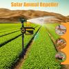 Irrigatore Repellente per Animali, Spaventapasseri Solare Attivato dal Movimento