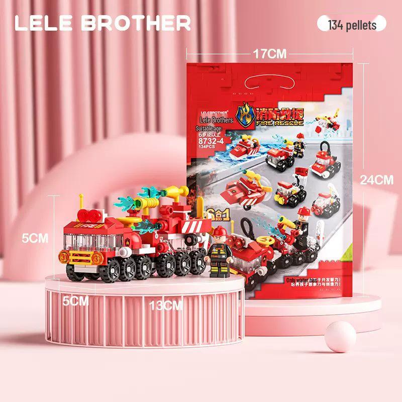 Compatible Lego Small Building Blocks: Educational Military Tank & Castle Set for Boys and Girls