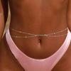 European And American Jewelry, Fashion Layered Sexy Waist Chain, Sexy Nightclub Music Beach Party Waist Chain
