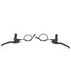 1Pair Electric Bike Brake Lever Aluminum Alloy Bicycle Brake Handle with Waterproof Plug