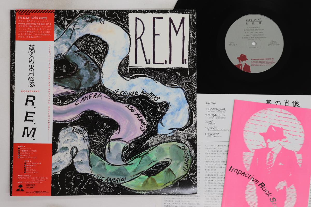 

LP Record REM - Reckoning 28AP2847 IRS 1984 Japan Obi Rock Used