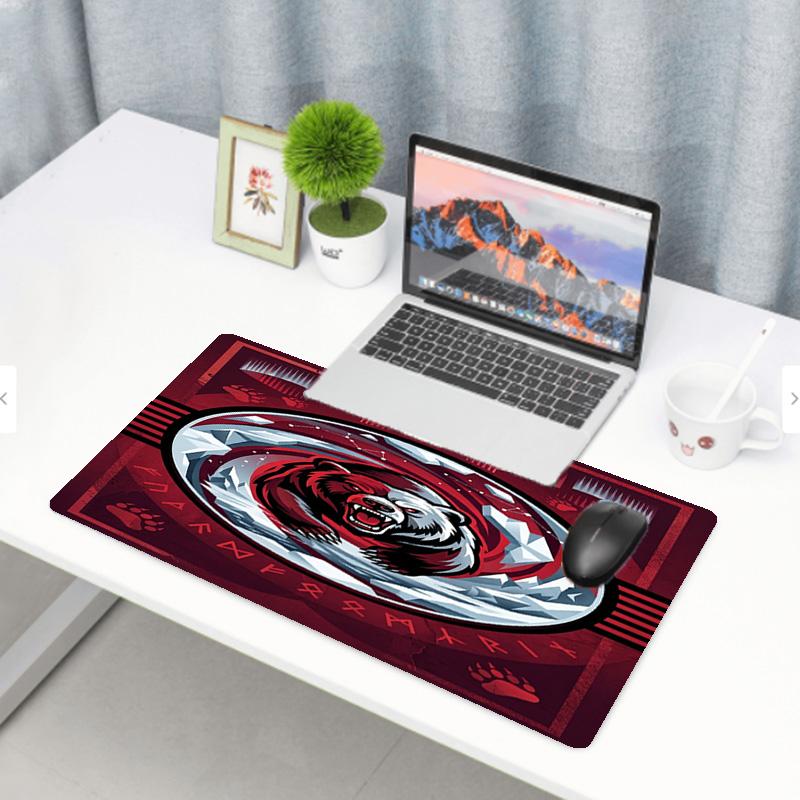 North Sydney Bears Print Mouse Pad, Anti‑Slip Desktop Keyboard Mat, for PC Laptop Gaming Working Daily Use, Cool Festival Surprise Gift