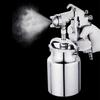 HVLP Spray Gun Air Paint Sprayer Siphon Feed 1000CC Capacity with 2mm Nozzle Professional Spray Gun