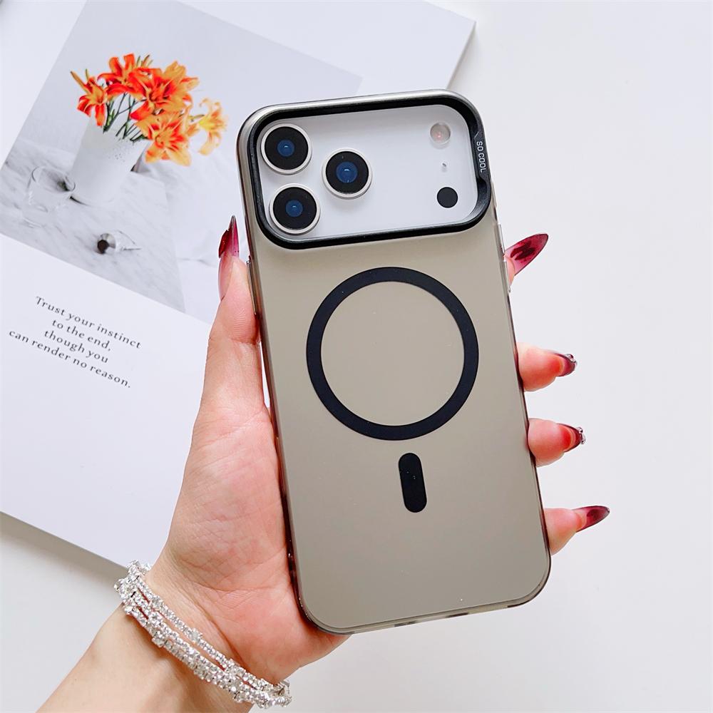 Luxury Candy Magnetic Wireless Charge for Magsafe Case for IPhone 17 Pro Max Air 16E 15 14 13 12 11 Pro Max Plus Shockproof Bumper Cover