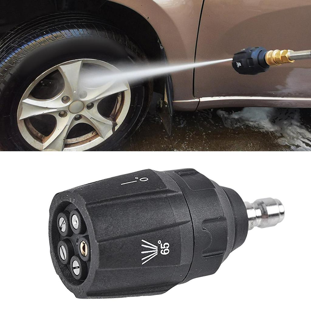 Pressure Washer Nozzle 3600PSI Multiple Degrees 1 4 Quick Connect