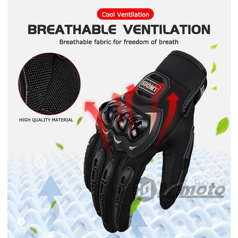 Full Finger Motorcycle Gloves Off-Road ATV Dirt Bike Cycling Riding Anti-Slip Shockproof Protection Men Women