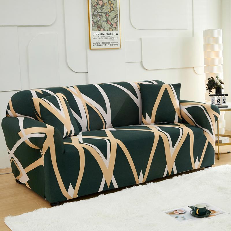 New 1/2/3/4-seater Stretch Sofa Covers Couch Cover Sofa Slipcovers Furniture Protector for Corner Sofa Chaselong Slipcovers