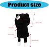 Children Face Cover Brimless Hat Neck Warmer With Cartoon Bear Design Pullover Earflap Hat For Toddler Skiing Hiking