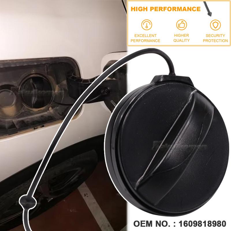 For Peugeot 301 3008 508 408 308 For Citroen 2014 Elysee C4L Car Oil Fuel Filter Tank Cap Cover 1609818980