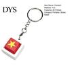 Tactile Mechanical Switch Clicker Five-Star Red Flag Keyboard Fidget Toy, 3D Printed Decompression Button Fun Desk Toy for Stress Reduction Keychain,