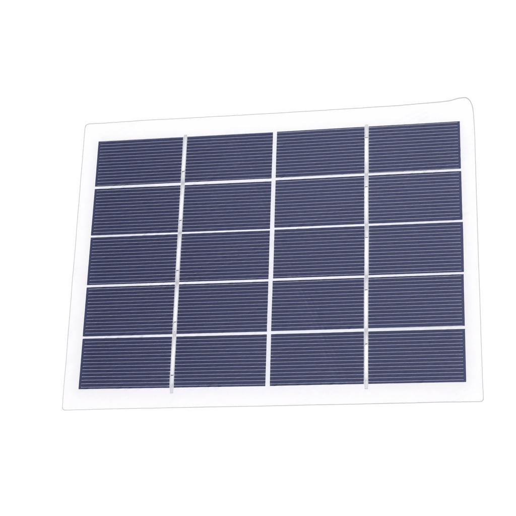 Solar Panel 3W Type C Interface Polycrystalline Silicon Solar Panel for Courtyard Light Security Camera