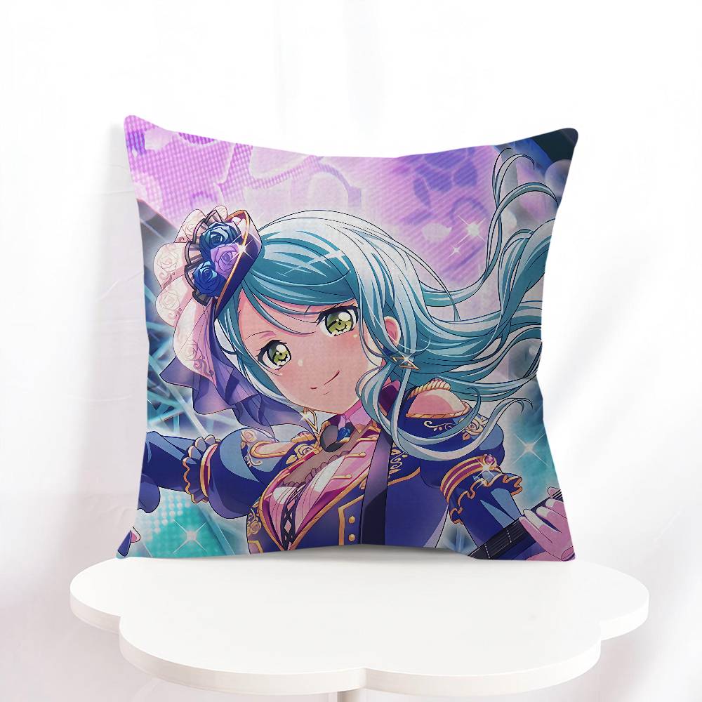 R-Roselia Anime Pillowcases Home Bedding Decorative Pillow Cover Wedding Super Soft Pillow Case