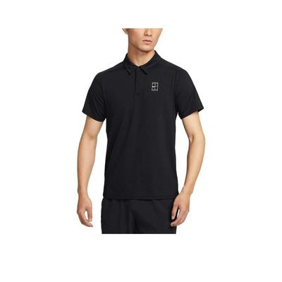 Men's Quick-Dry Breathable Tennis Polo T-Shirt In Black FZ6908-010