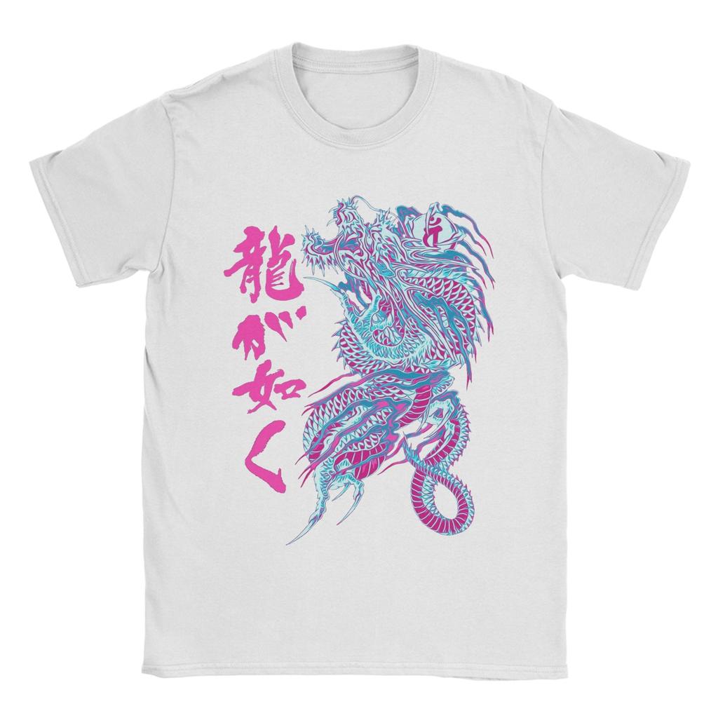 Yakuza T Shirt Mens  100 Cotton Funny TShirts Round Collar  Tee Shirt Short Sleeve Clothing Unique