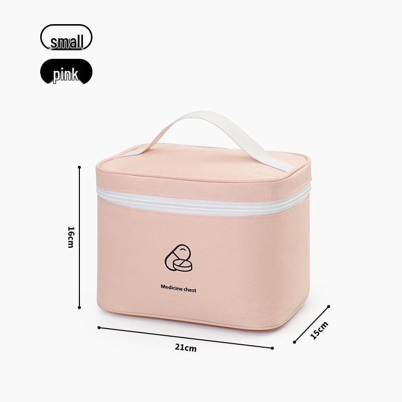 Portable Large-Capacity First Aid Kit for Home & Travel - Medical & Epidemic Supplies Organizer