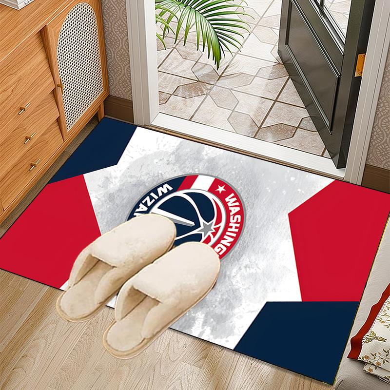 Washington basketball Stars Rug Office Carpet Non-Slip Mat, Chair Rug Floor Covering for Gaming, Bedroom, Living Room , Home Decor Christmas Gift