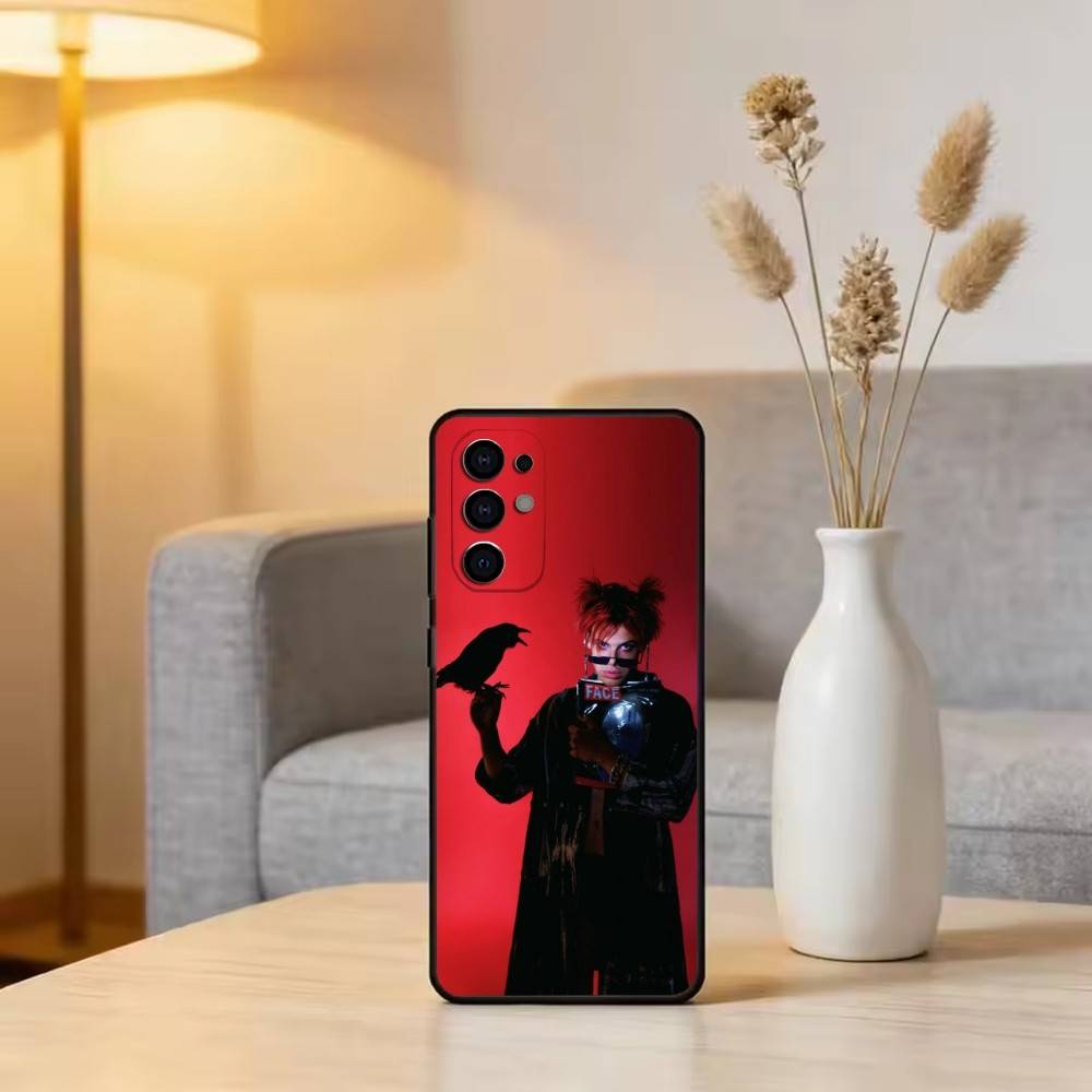 S-Singer Y-Yungblud Phone Case Black Silicone Soft For Samsung S25,S24,S21,S22,S23,S30,Ultra,S20,Plus,Fe,Lite