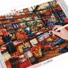 Full Square Diamond Painting House Craft Kit Sale 5D Diamond Embroidery Landscape Shop Art Rhinestone Decor For Home