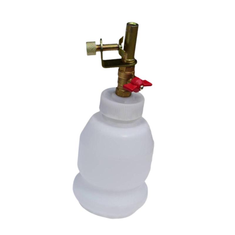 1L Brake Fluid Bottle Prevent Any Spatter Easy Carrying Brake Fluid Dispensing Bleeder Bottle for Heavy Motorcycles Auto