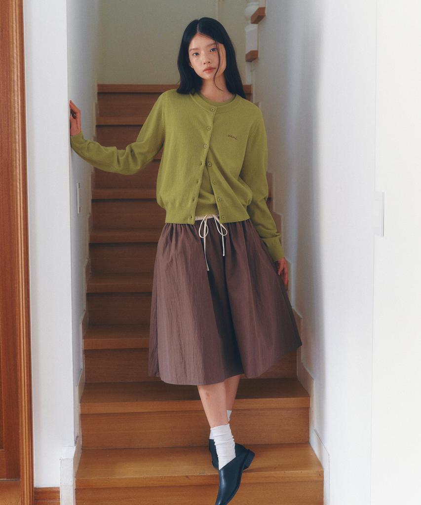 Ceme Banding Rope Midi Skirt(Br)
