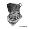 JIAOXIU Breathable Ice Silk Face Mask with Ear Loops