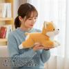 Rowaica Corgi Plüschtier Körperkissen, Hunde-Merchandise, Kissen, Geschenk, Flauschig (Dunkelbraun)