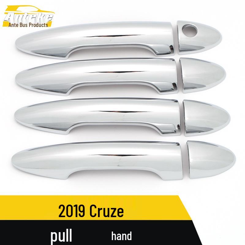 Fits 19 Cruze Models: Bright Strip Handle & Door Armrest Decorative Stickers - Exterior Accessories