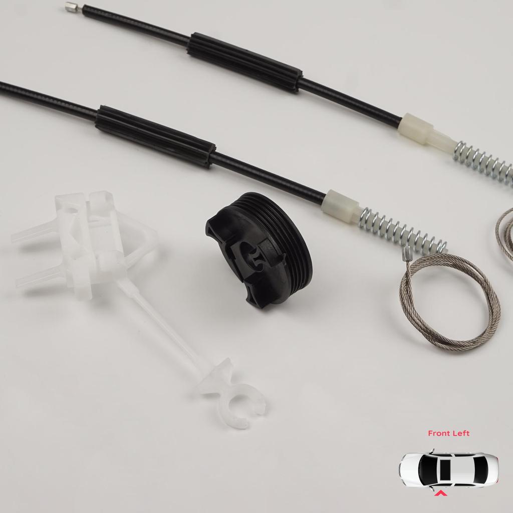 BWR264 Window Regulator Repair Kit Front Left Door for Fiat Doblo MK1 MPV Van 119 223 2001-2010 51718404