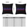 DAF Red Design Best Logo Square Pillowcase Cushion Cover Pillow Case Throw Pillow Cover for Home Sofa Living Room